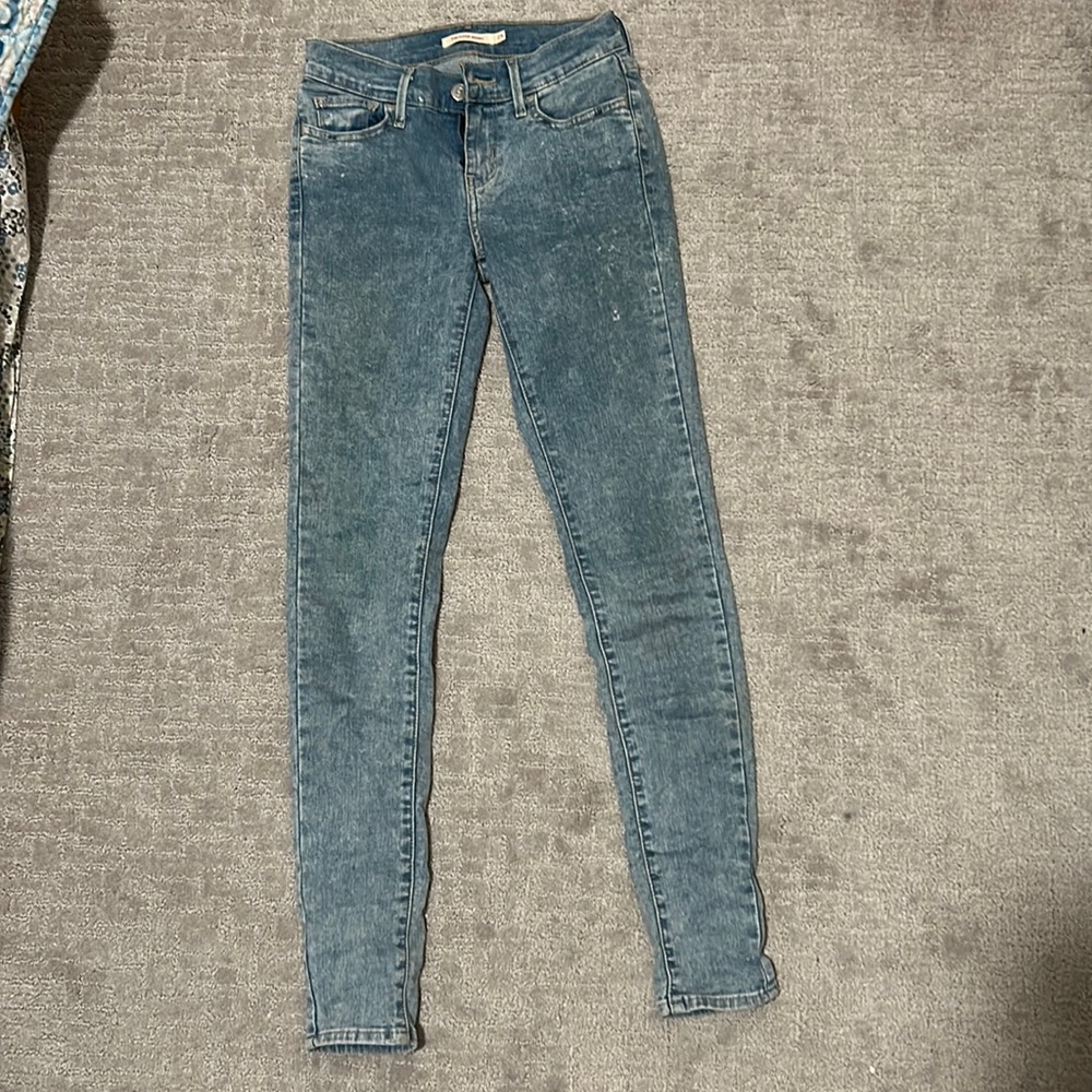 Levis 710 super skinny jeans